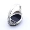 bague onyx et marcassite