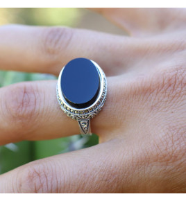 bague marcassite art déco