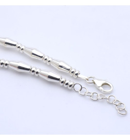 bracelet perles argent