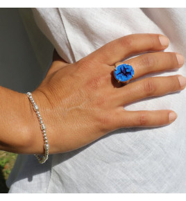 bague azurite