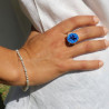 bague azurite