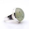 bague prehnite argent