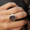 tabasco geode ring