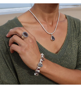 bague avec geode tabasco