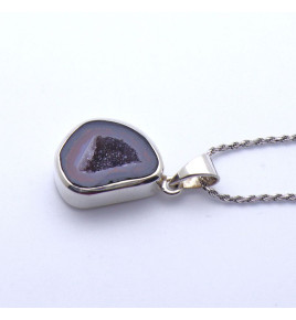 pendentif géode