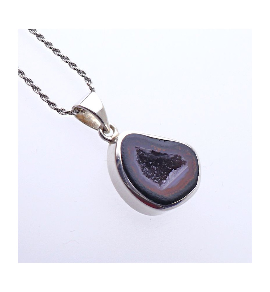 géode tabasco pendentif