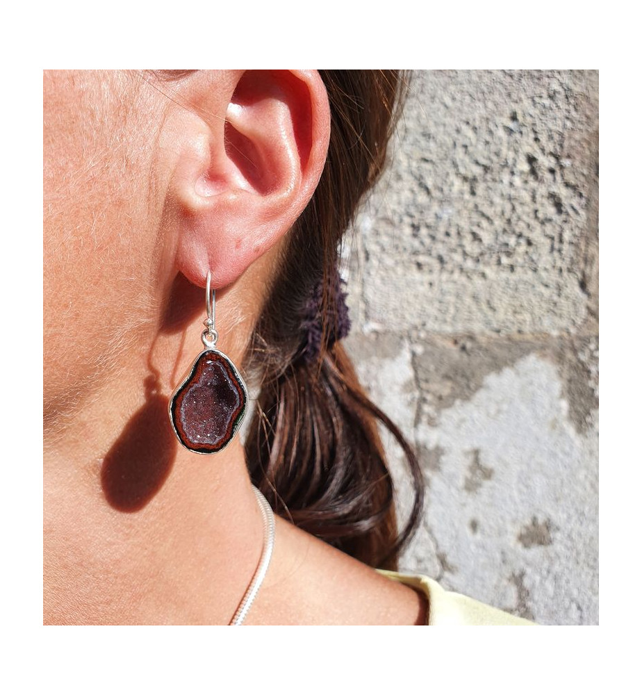 boucles d'oreilles tabasco argent