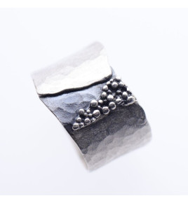bague argent créateur