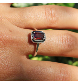 bague grenat