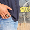 grosse bague argent pierre