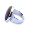 bague jaspe mokaite argent