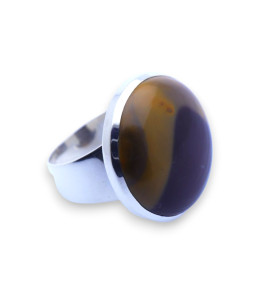jaspe mokaite bague