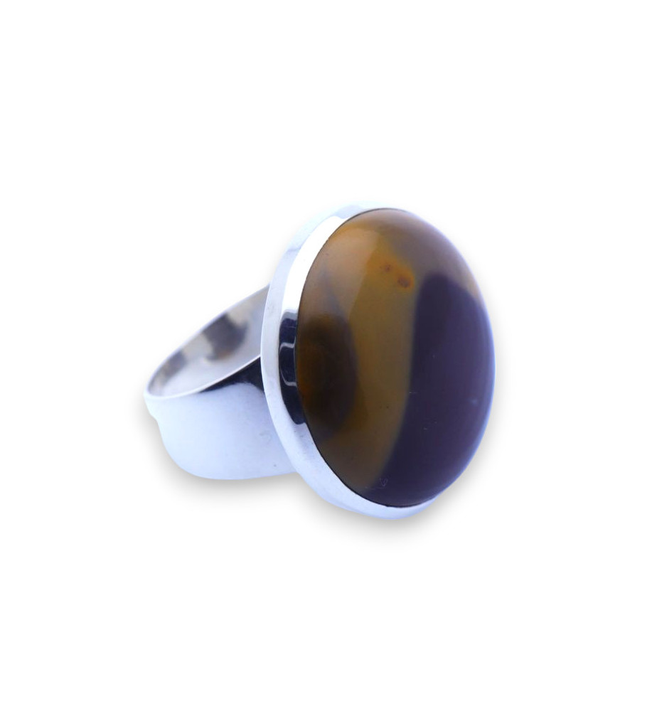jaspe mokaite bague