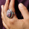 eudialyte brute bague argent