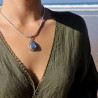 pendentif labradorite argent