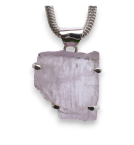 pendentif kunzite rose