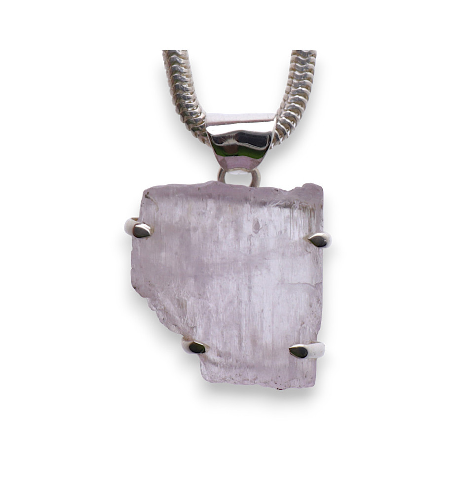 pendentif kunzite rose