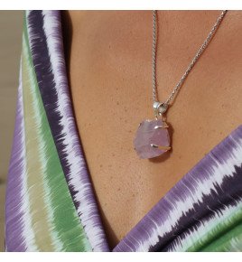 pendentif kunzite