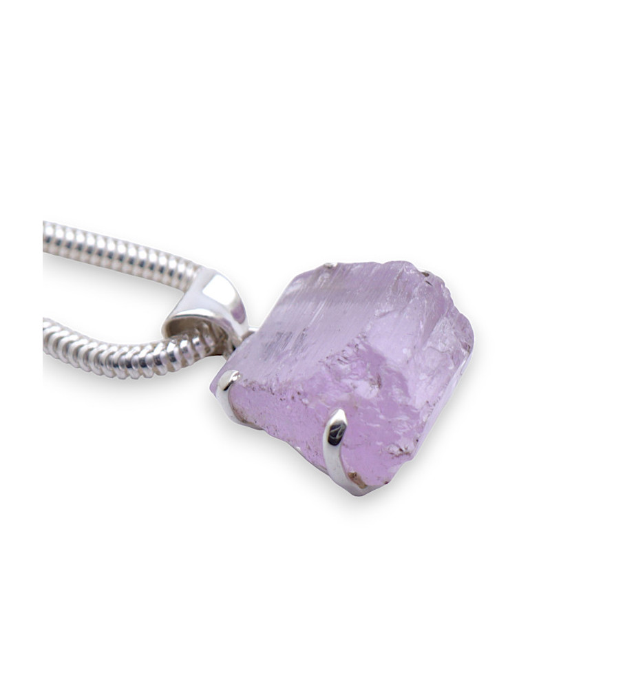 pendentif kunzite rose