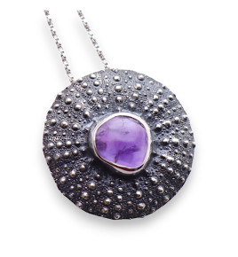 améthyste pendentif