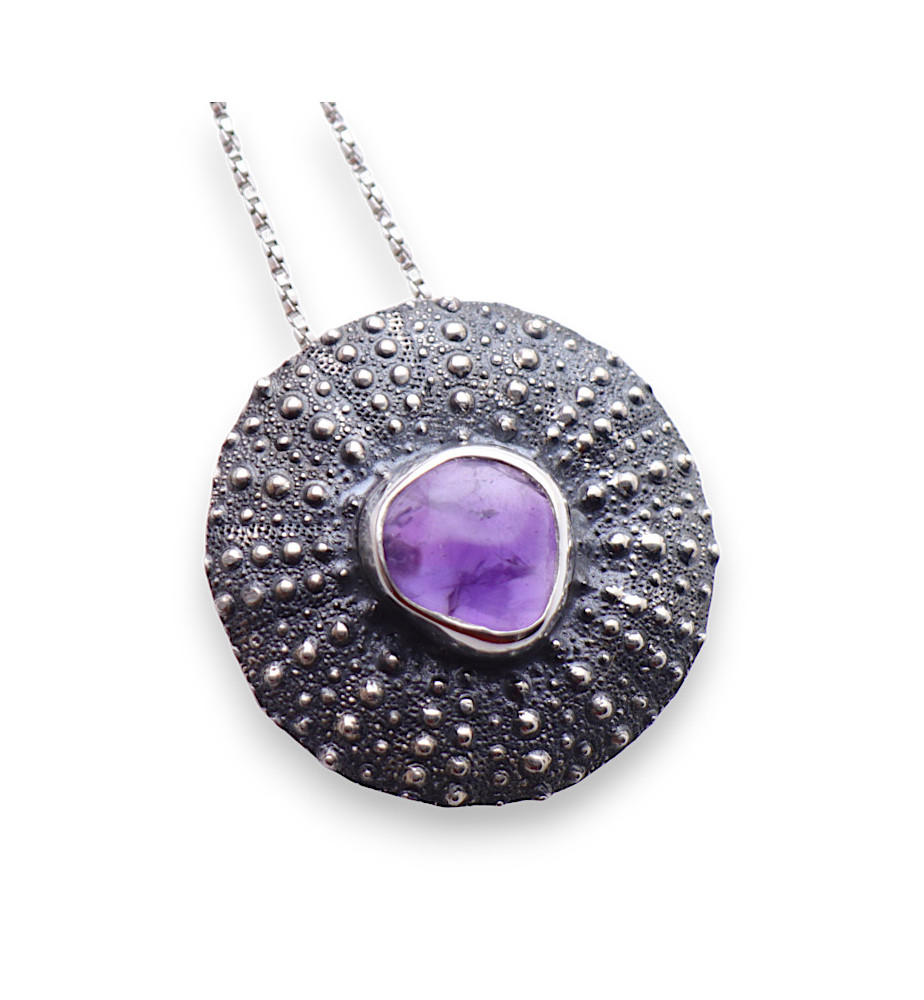 améthyste pendentif