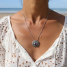 amethyste pendentif en argent