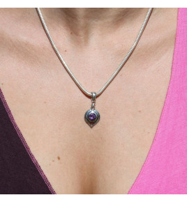 améthyste pendentif