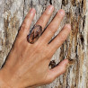 bague agate femme