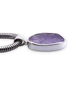 pendentif createur amethyste naturelle