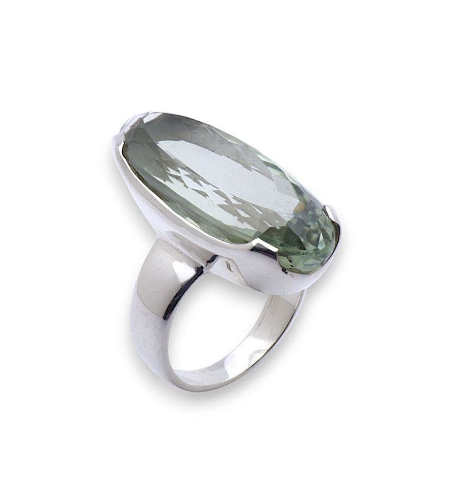 bague prasiolite