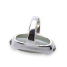 bague prasiolite argent