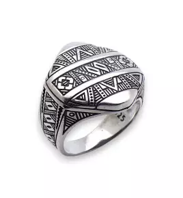 bague argent homme 925