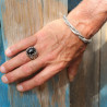 bague onyx homme