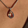 cristal de roche pendentif