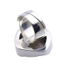 bague argent calcedoine