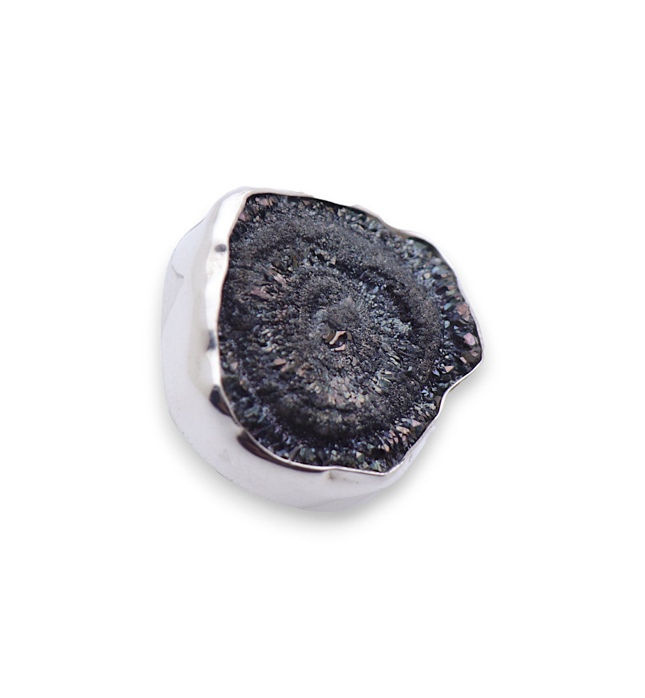 calcédoine grise brute