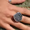calcédoine grise bijoux