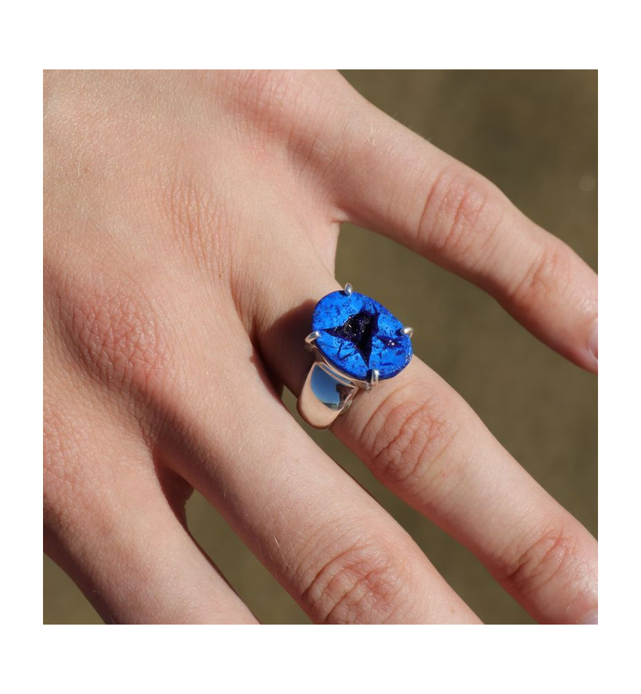 bague azurite