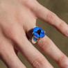 bague azurite