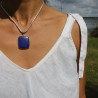 pendentif lapis lazuli femme
