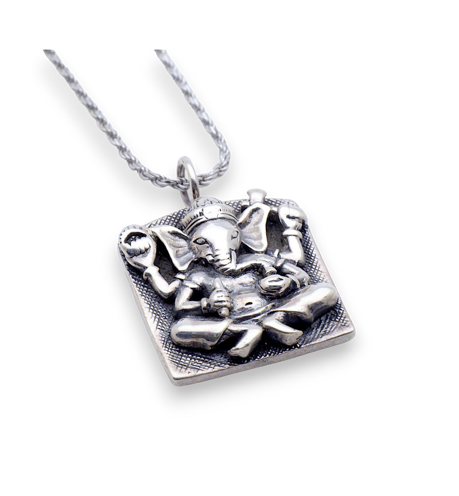pendentif ganesh argent