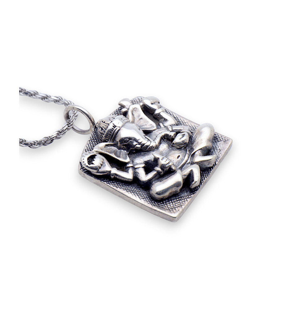 pendentif medaille ganesh