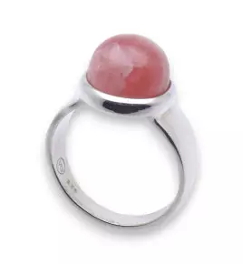 bague rhodochrosite