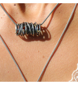 pendentif argent femme