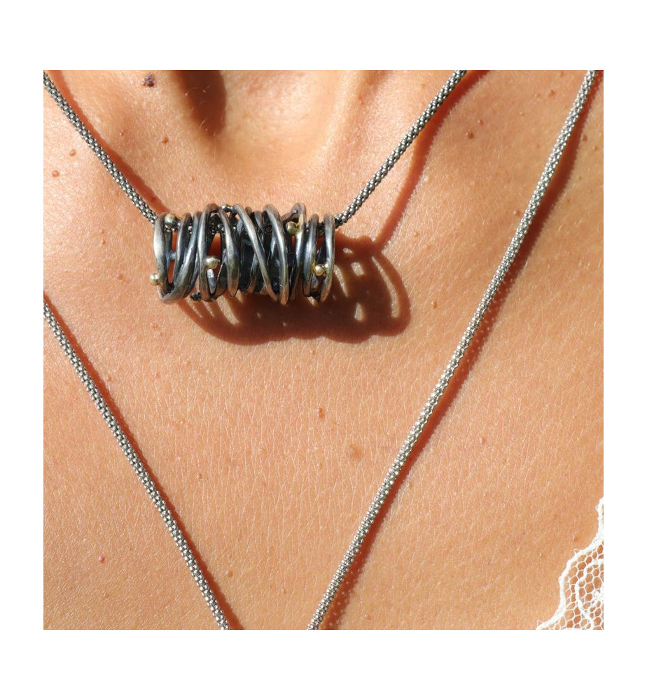 pendentif argent femme