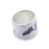 bague argent créateur