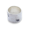 bague argent massif homme