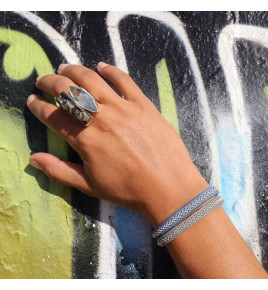 bracelet fin femme cuir