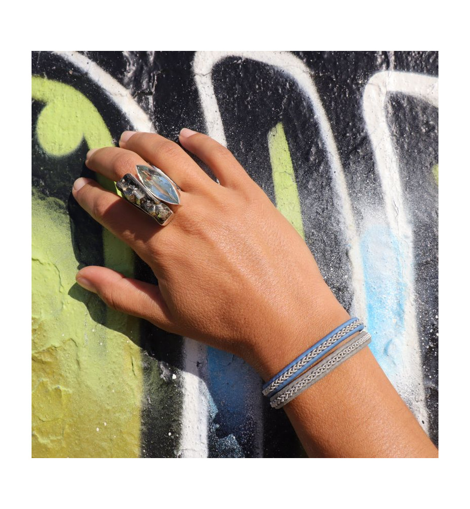 bracelet fin femme cuir