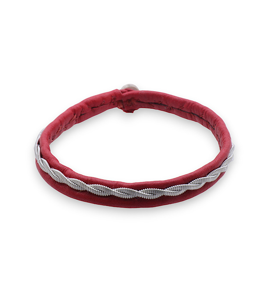 bracelet cuir saami